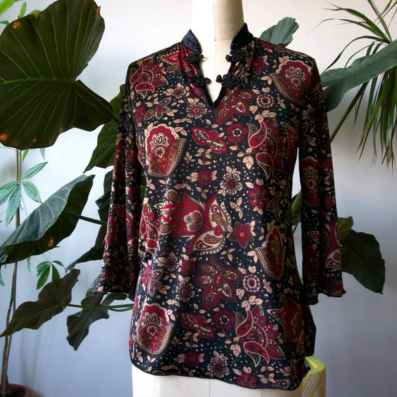 Mandarin Collar Tunic - Picture 2 of 7